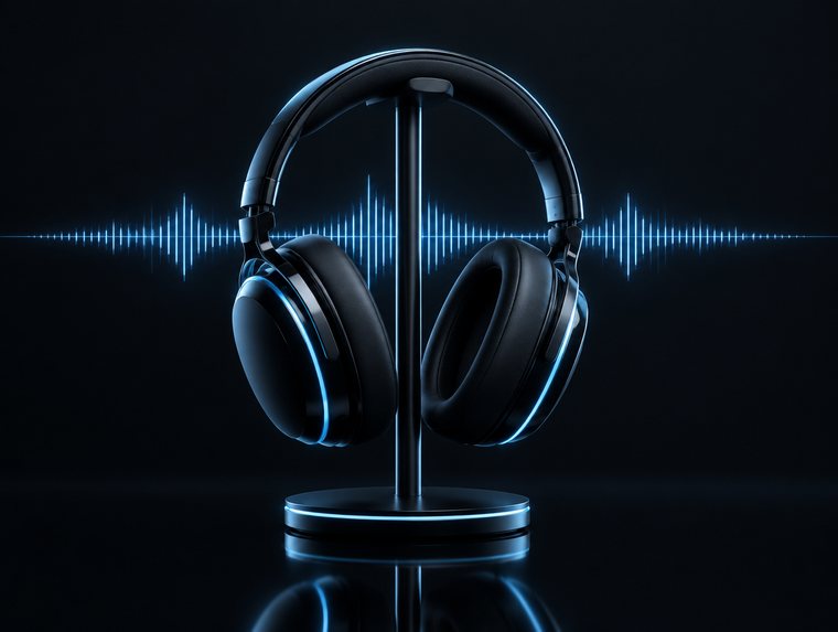 Cuffie da studio per musica originale per spot e video